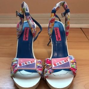 Betsey Johnson candy heels